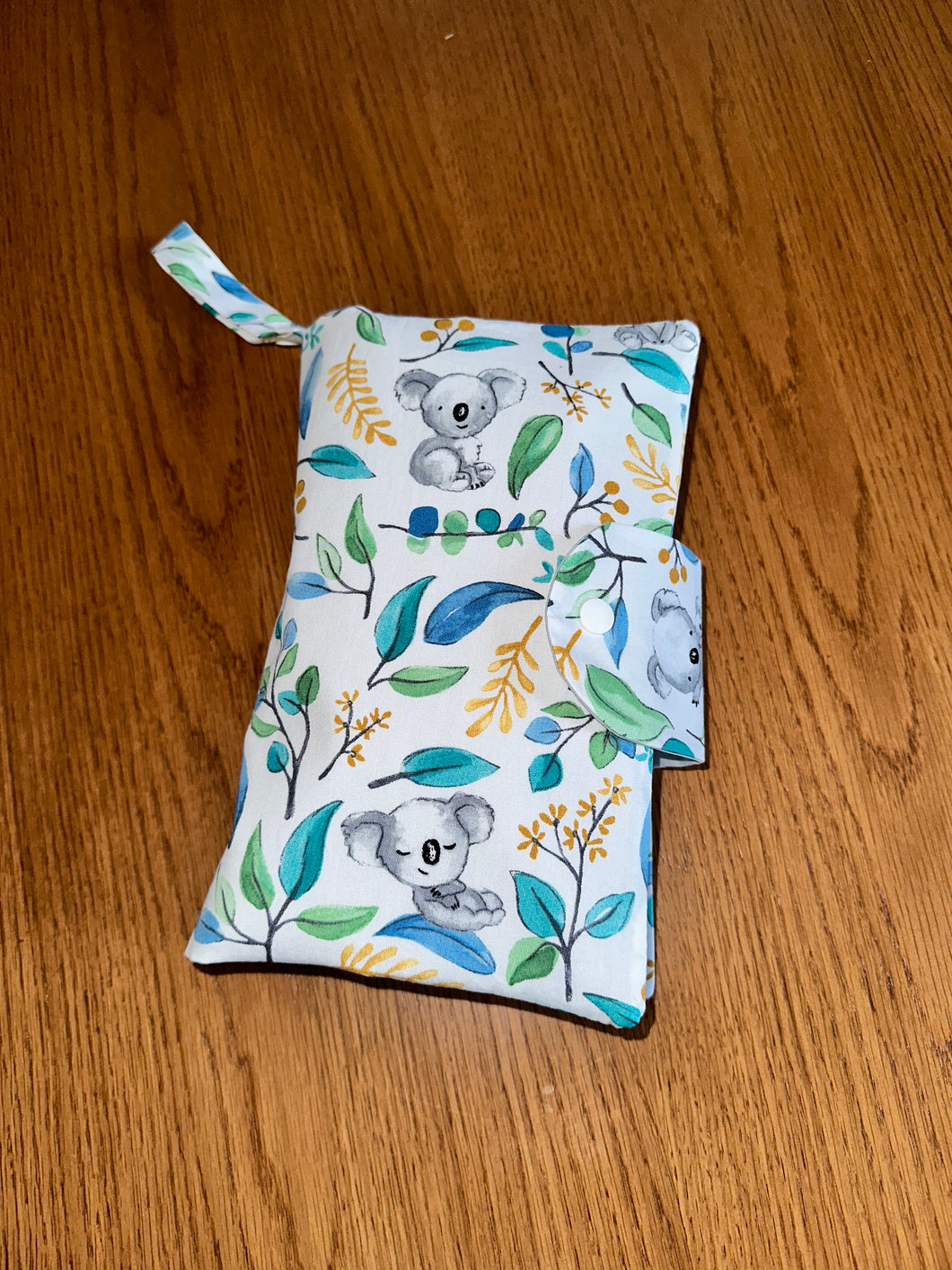 Nappy Wallet - White Koala