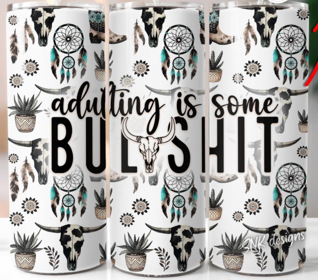 20oz Tumbler - Bulls**t