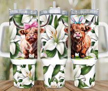 Load image into Gallery viewer, 40oz Tumbler - Lily Highlands
