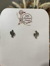 Load image into Gallery viewer, Cactus Stud Earrings
