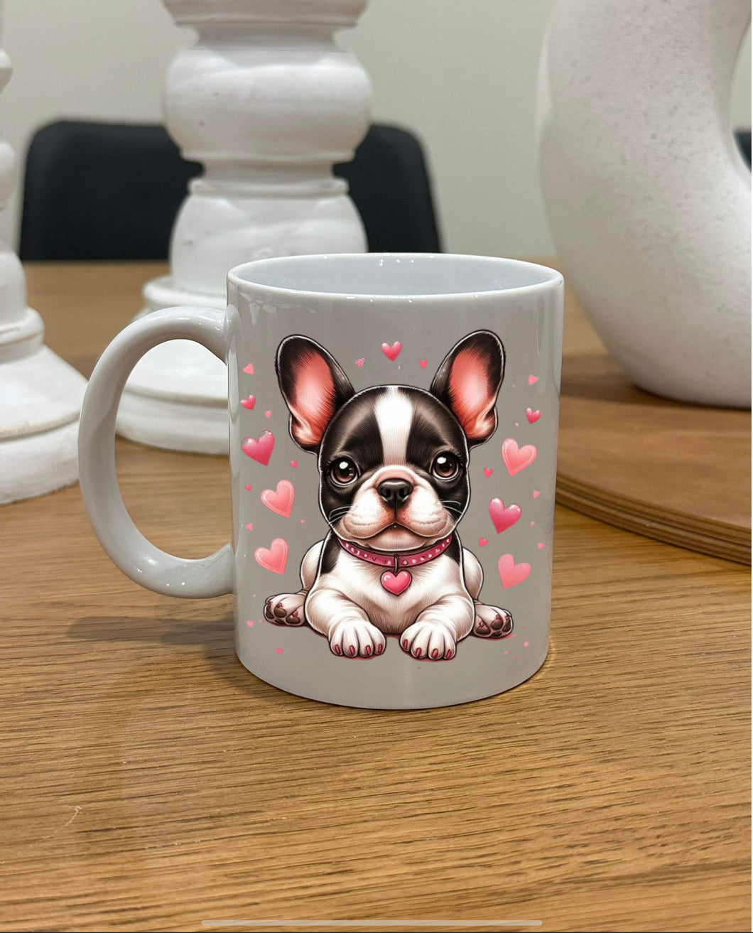 Valentine Frenchie Mug