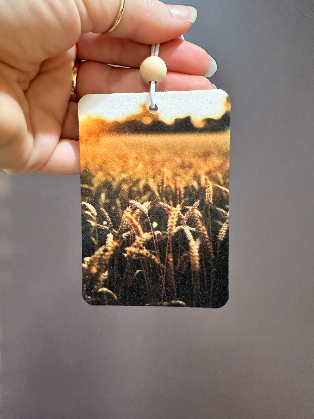 Car Air Freshener- Wheat Field