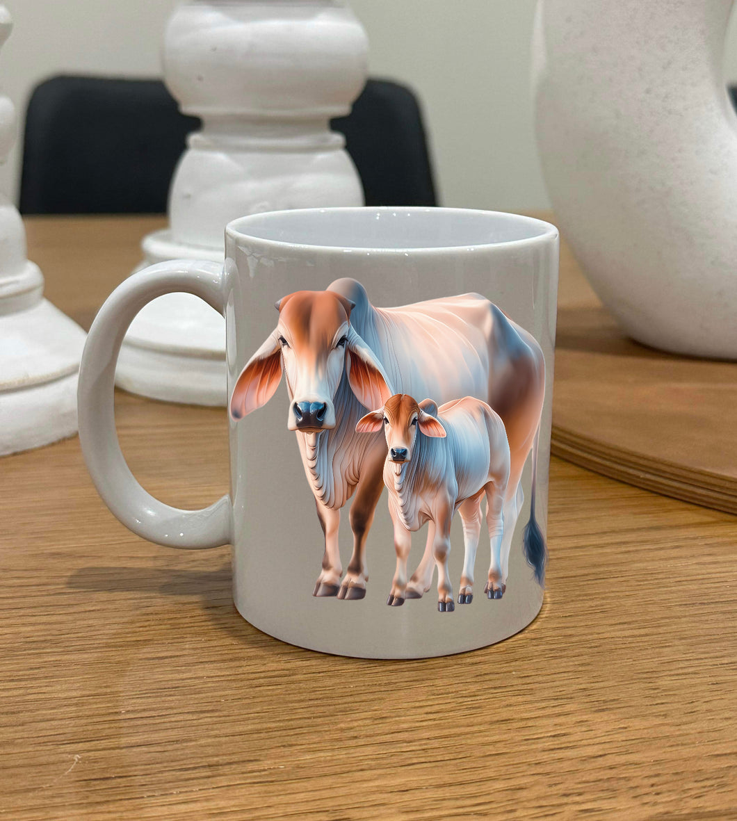 Brahman Mum & Calf Mug