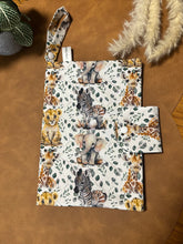 Load image into Gallery viewer, Nappy Wallet - Eucalyptus Sunflower
