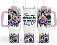 Load image into Gallery viewer, 40oz Tumbler - She Overcame
