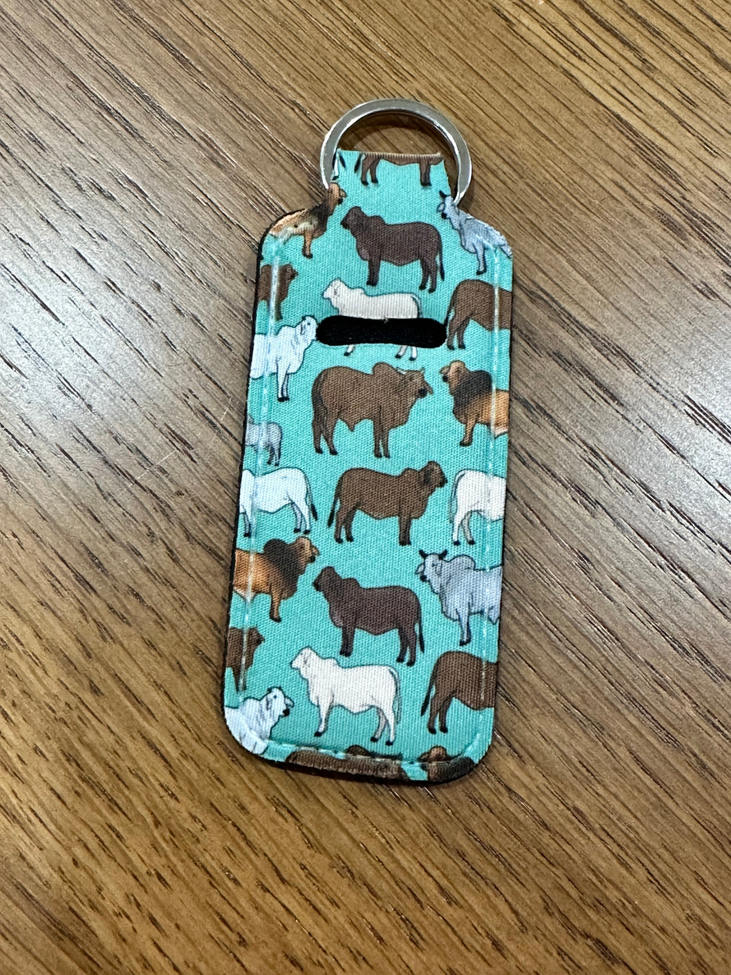 Chap Stick Holder - Teal Brahmans