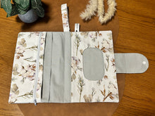 Load image into Gallery viewer, Nappy Wallet - Cotton Flower
