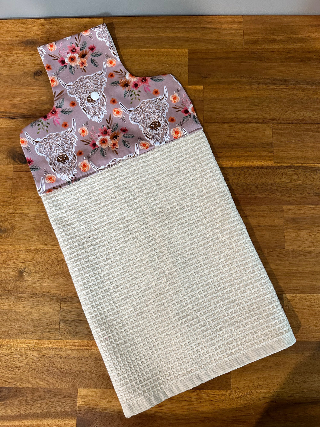 Hanging Tea Towel - Floral Highland