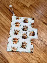 Load image into Gallery viewer, Nappy Wallet - Highland Cutie - PRE-ORDER
