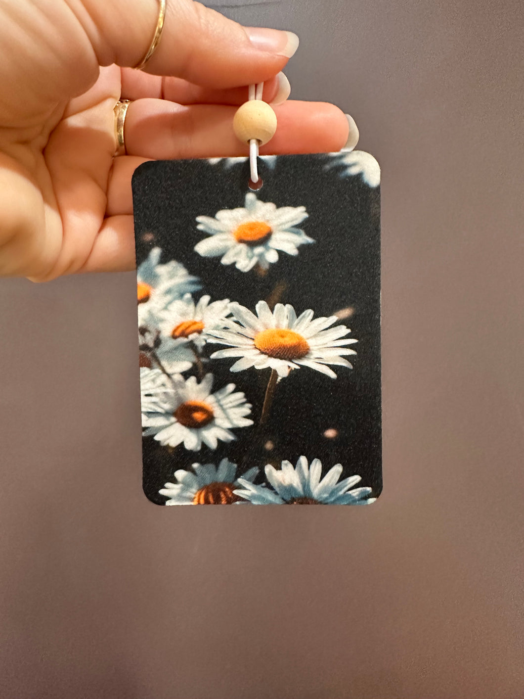 Car Air Freshener- Daisies