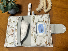 Load image into Gallery viewer, Nappy Wallet - Cotton Flower
