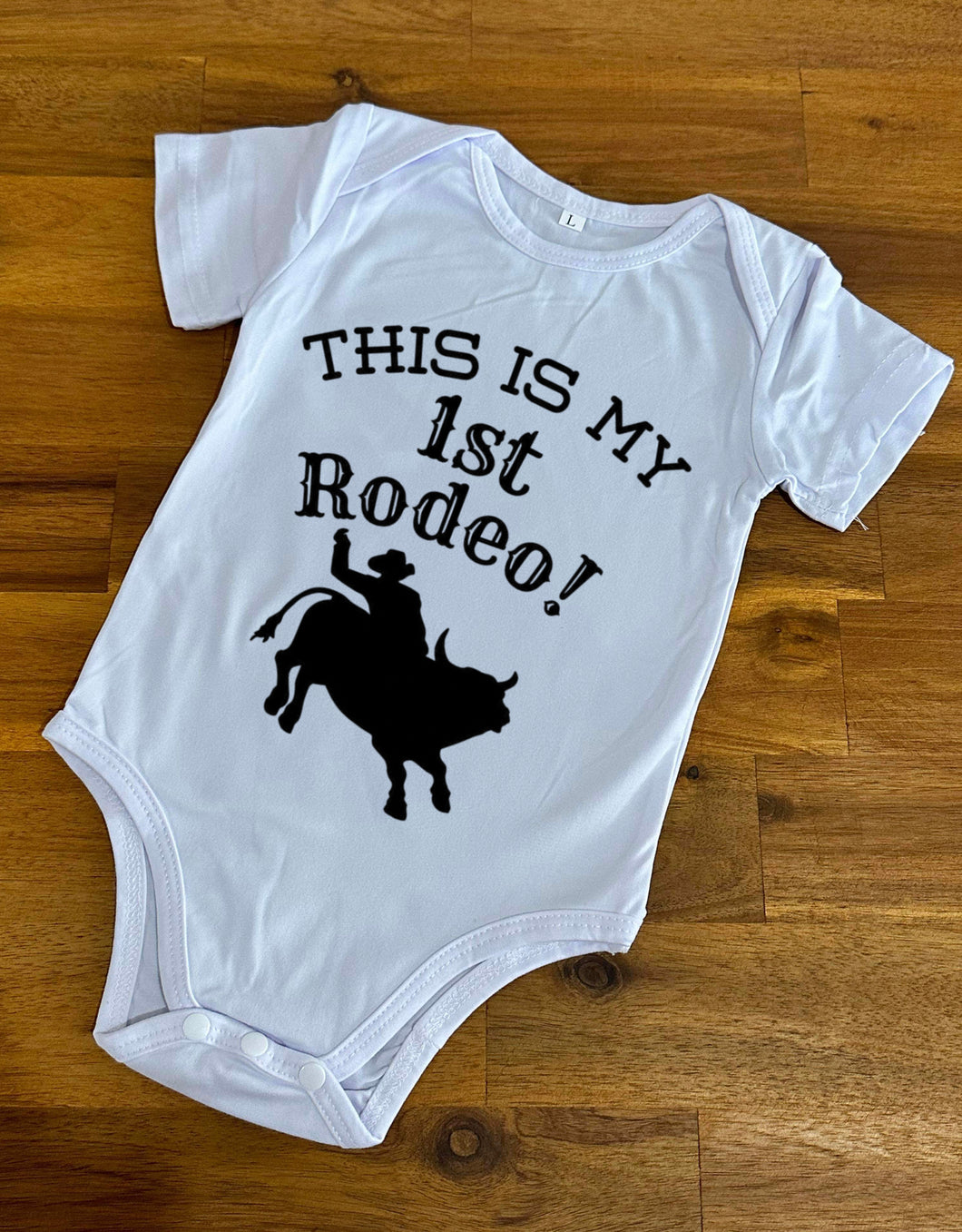 Country Onesie - This Is My 1st Rodeo