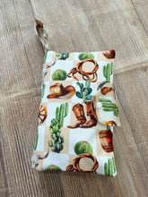 Load image into Gallery viewer, Nappy Wallet - Western Patchwork - PRE-ORDER
