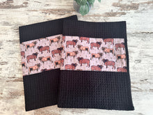 Load image into Gallery viewer, Tea Towel Set - Red Brahmans
