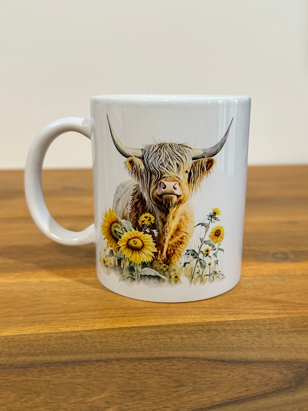 Sunflower Highland Mug