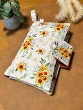 Load image into Gallery viewer, Nappy Wallet - LFD Sunflower
