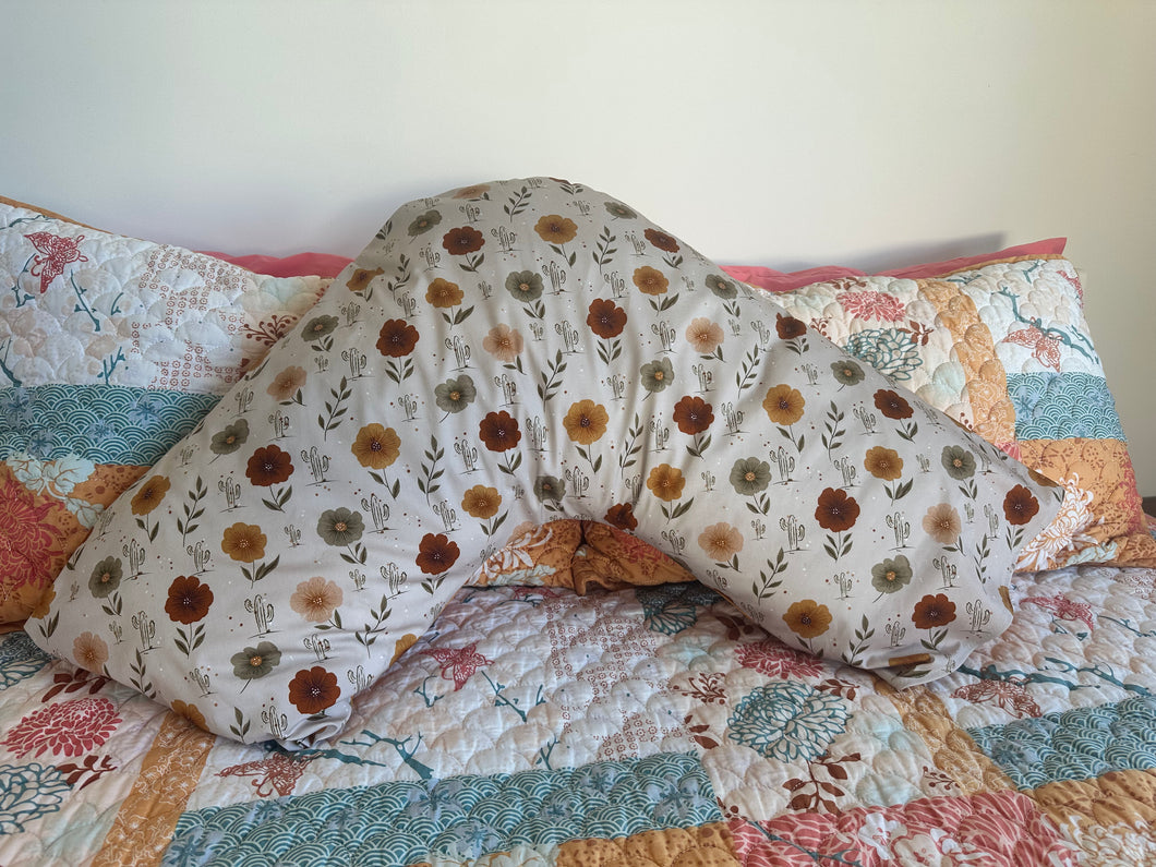 Tri Pillowcase - Rustic Florals - PRE-ORDER