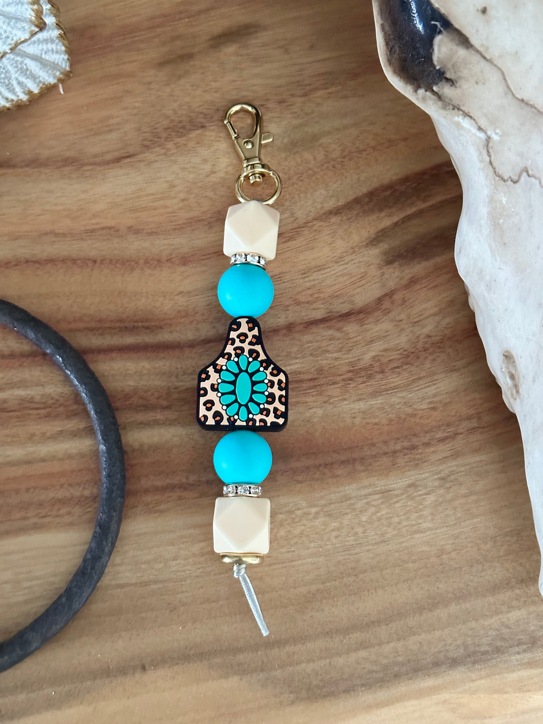 Beaded Keyring - Design 4