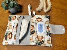 Load image into Gallery viewer, Nappy Wallet - Tractor Highland
