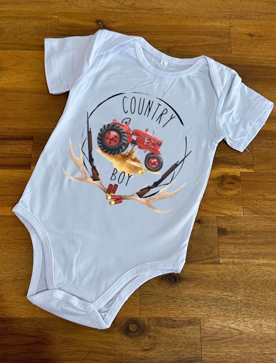 Country Onesie - Country Boy