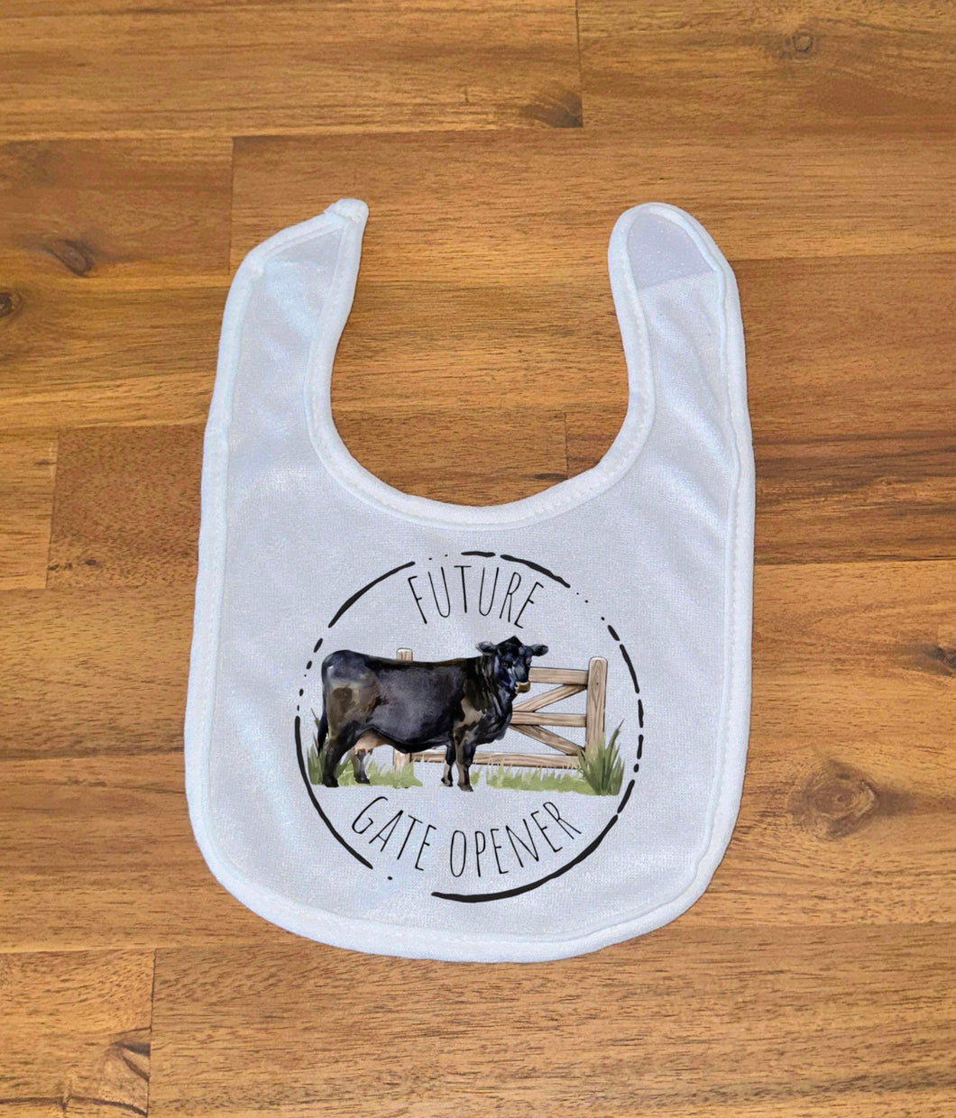 Printed Bib - Future Gate Opener