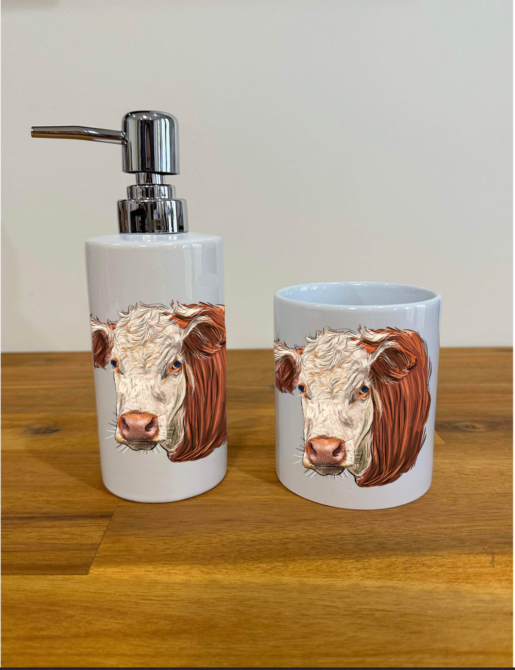 Soap Dispenser & Toothbrush Holder - Hereford