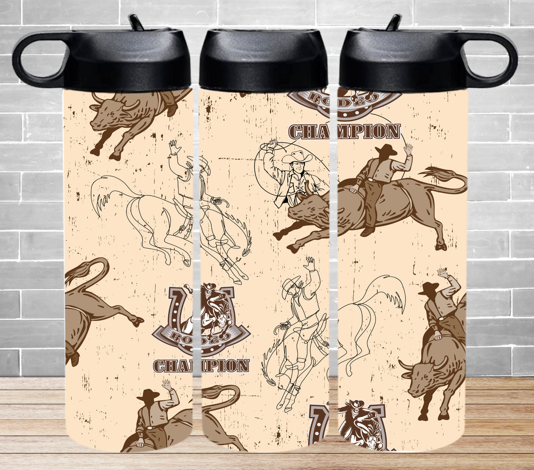 Insulated Water Bottle - Rodeo