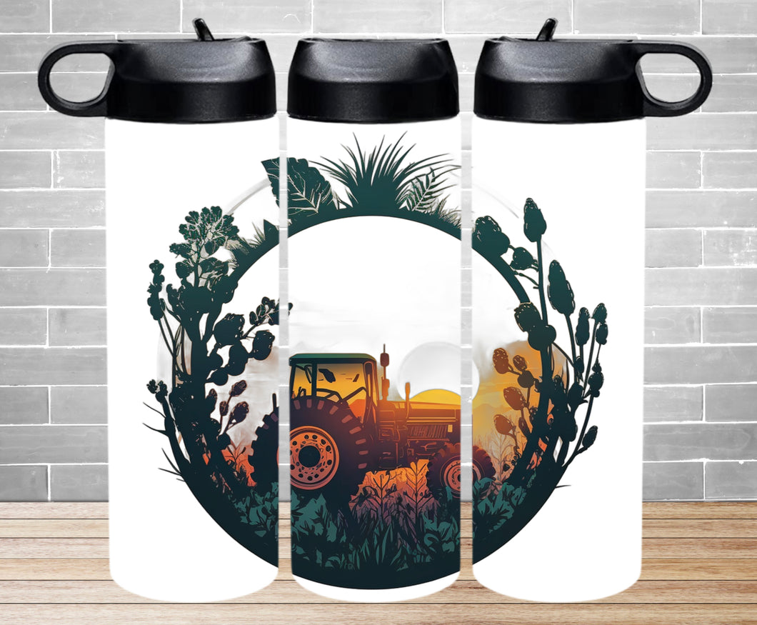 Insulated Water Bottle - Sunset Tractor