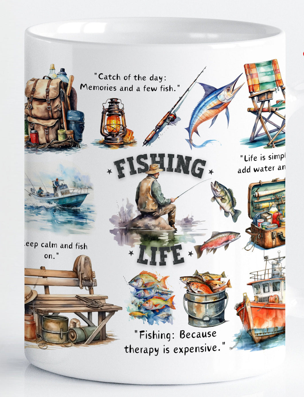 Fishing Life Mug