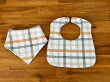 Load image into Gallery viewer, Bibs &amp; Sets - Rustic Gingham
