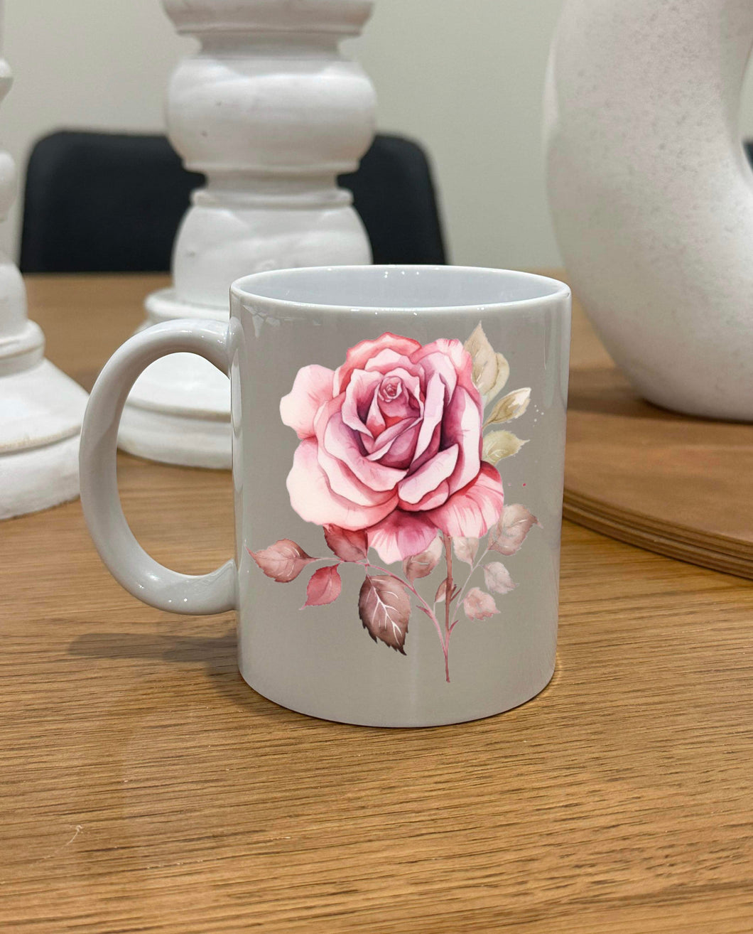 Single Dusty Rose Mug