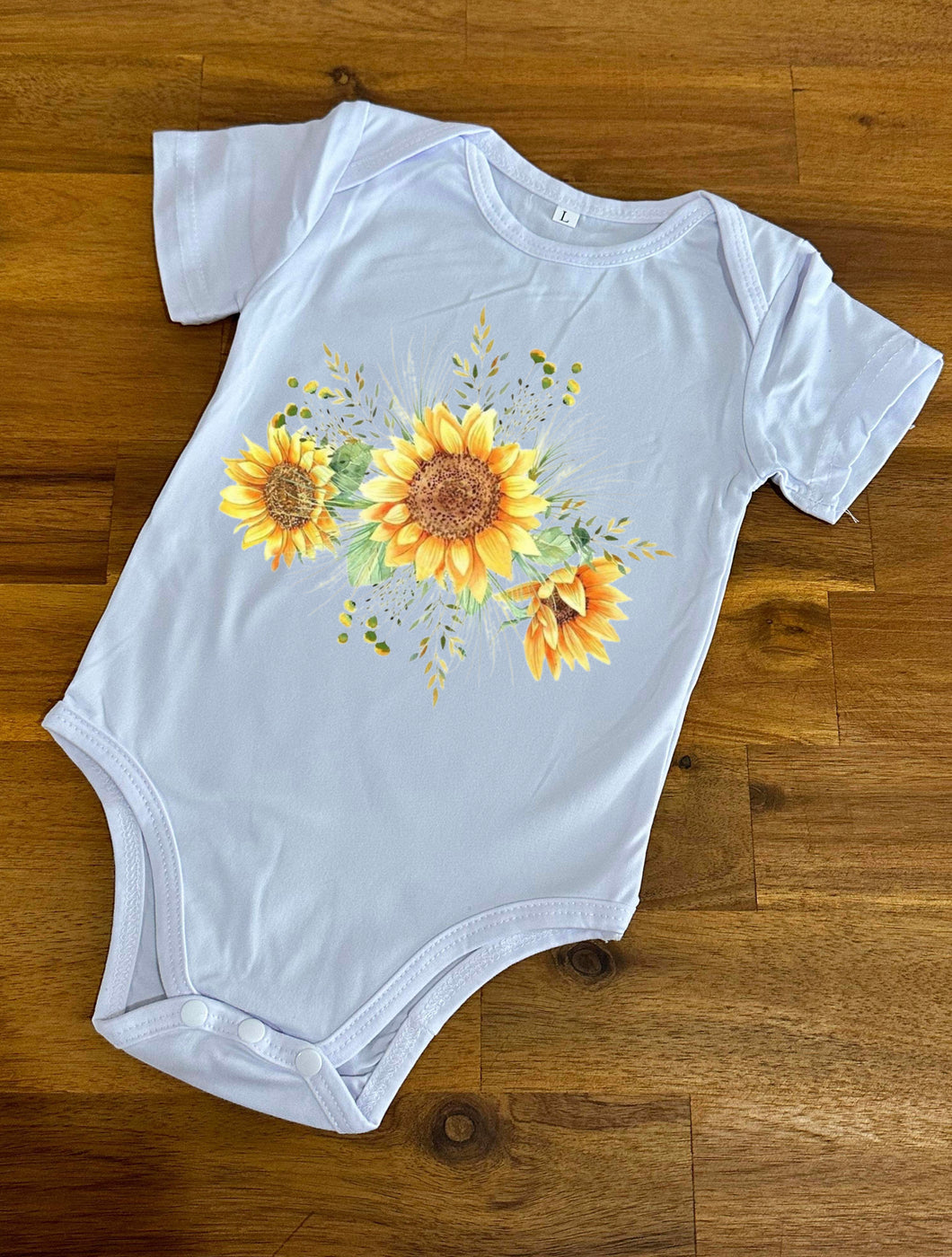 Country Onesie - Sunflowers