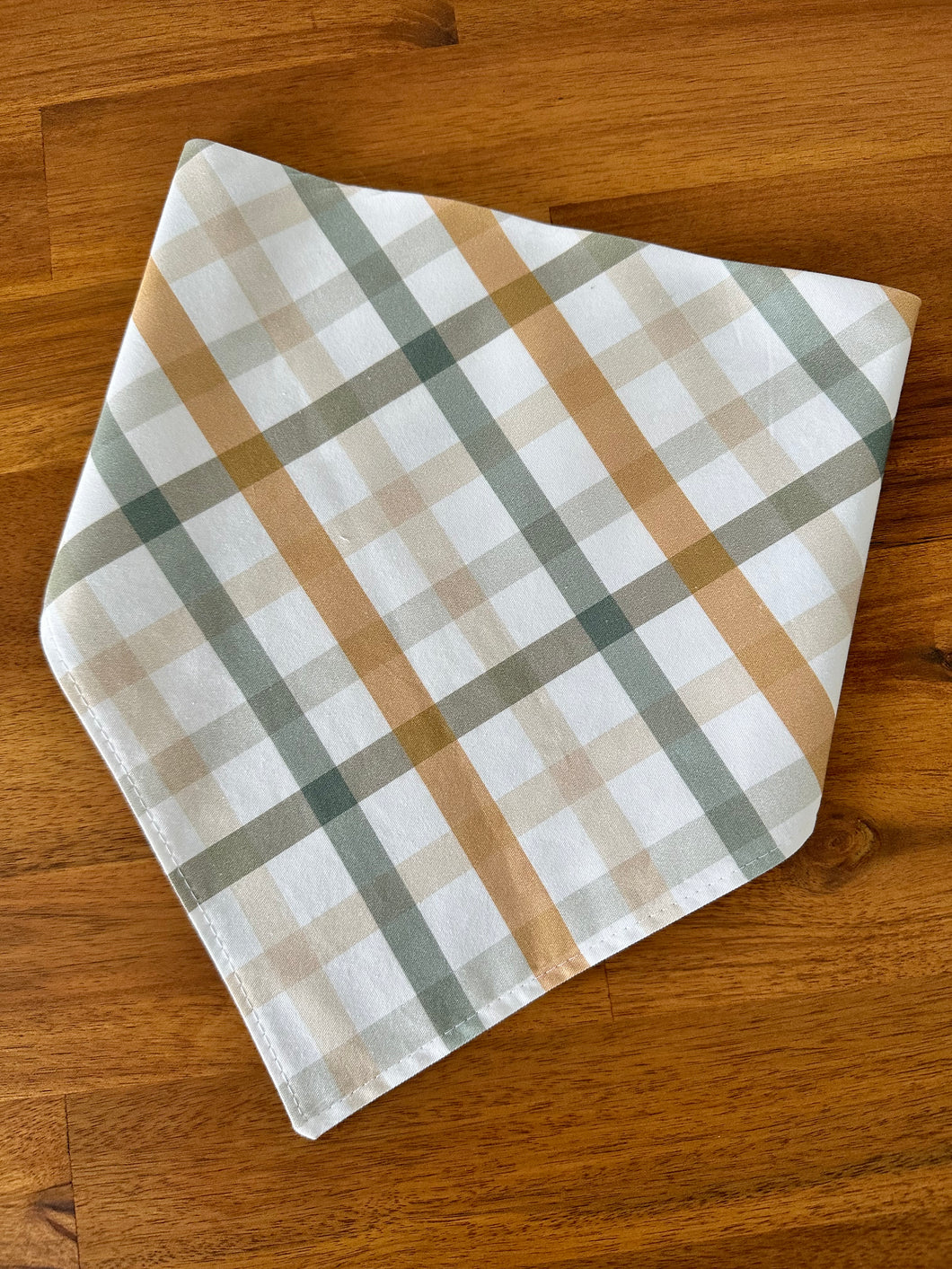 Neck Scarf - Dusty Gingham