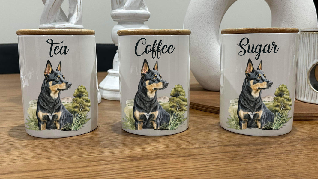 Country Storage Canisters - Kelpie Collection 2