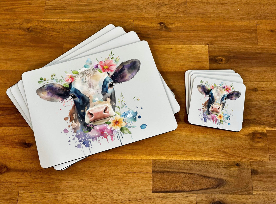 Placemat & Coaster Set - Fresian