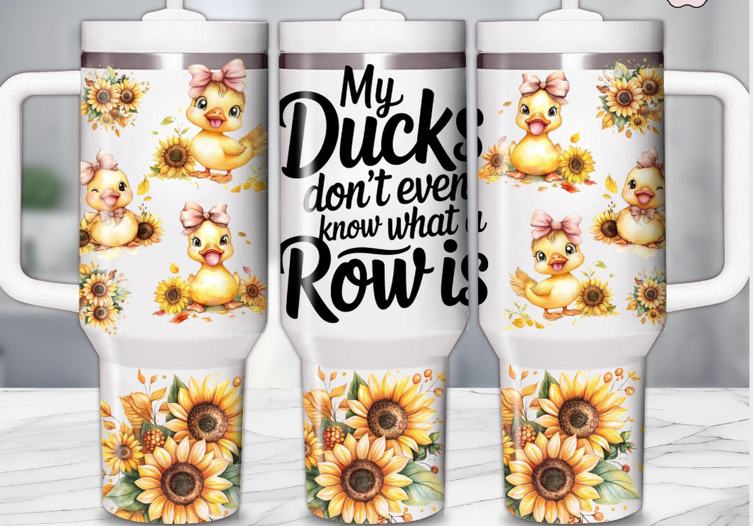 40oz Tumbler - My Ducks
