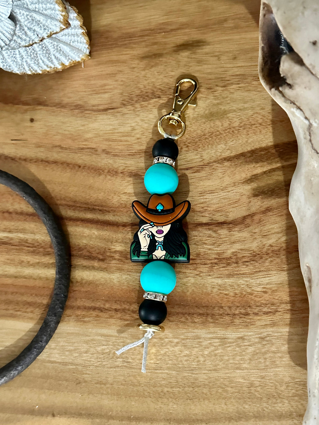 Beaded Keyring - Design 19