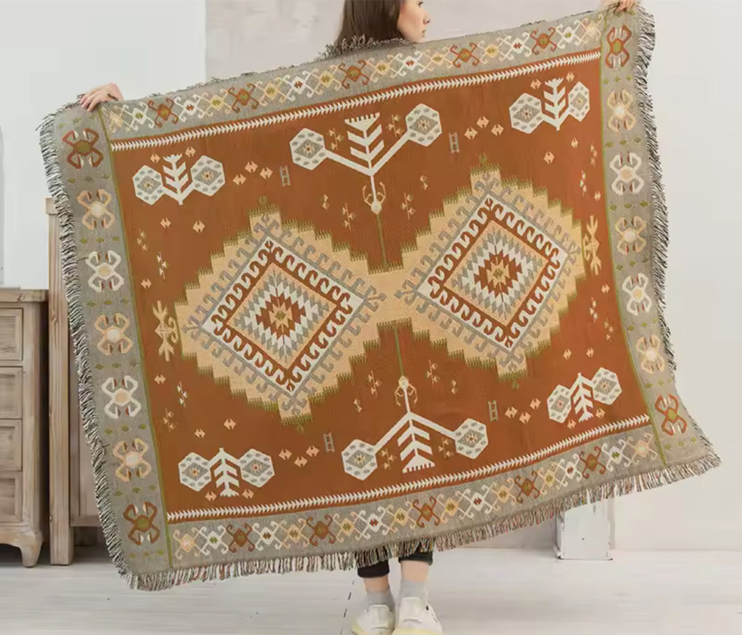 PRE-ORDER - Aztec Throw Blanket (8)