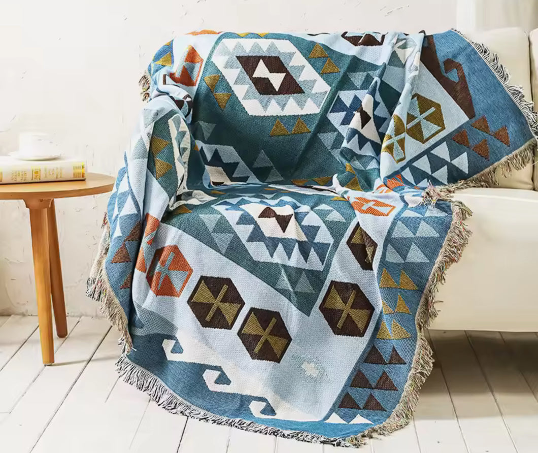 PRE-ORDER - Aztec Throw Blanket (4)
