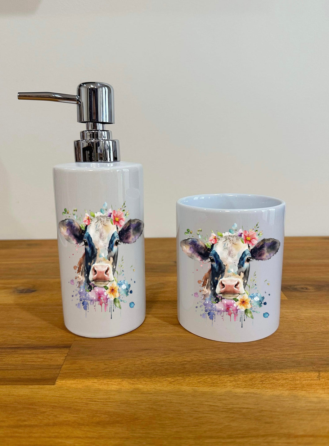 Soap Dispenser & Toothbrush Holder - Fresian