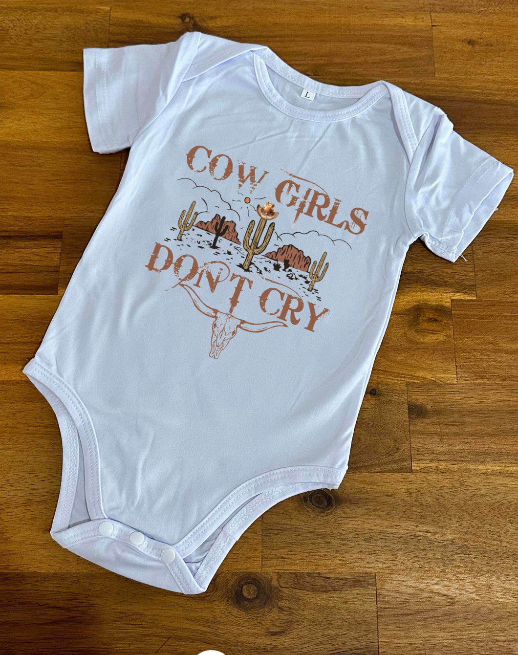 Country Onesie - Cow Girls Don’t Cry