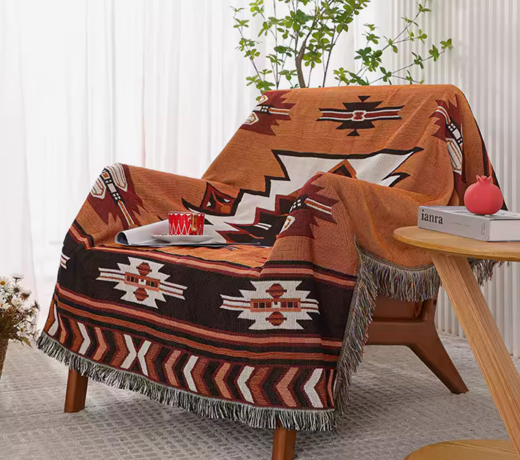 PRE-ORDER - Aztec Throw Blanket (13)