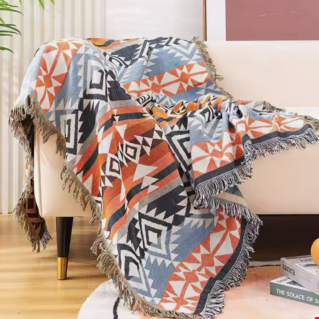 PRE-ORDER - Aztec Throw Blanket (11)
