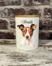 Load image into Gallery viewer, Dog Treat Canister - Mini Foxy
