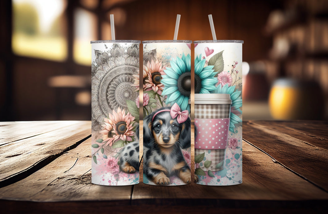 Coffee Dachshund Tumbler