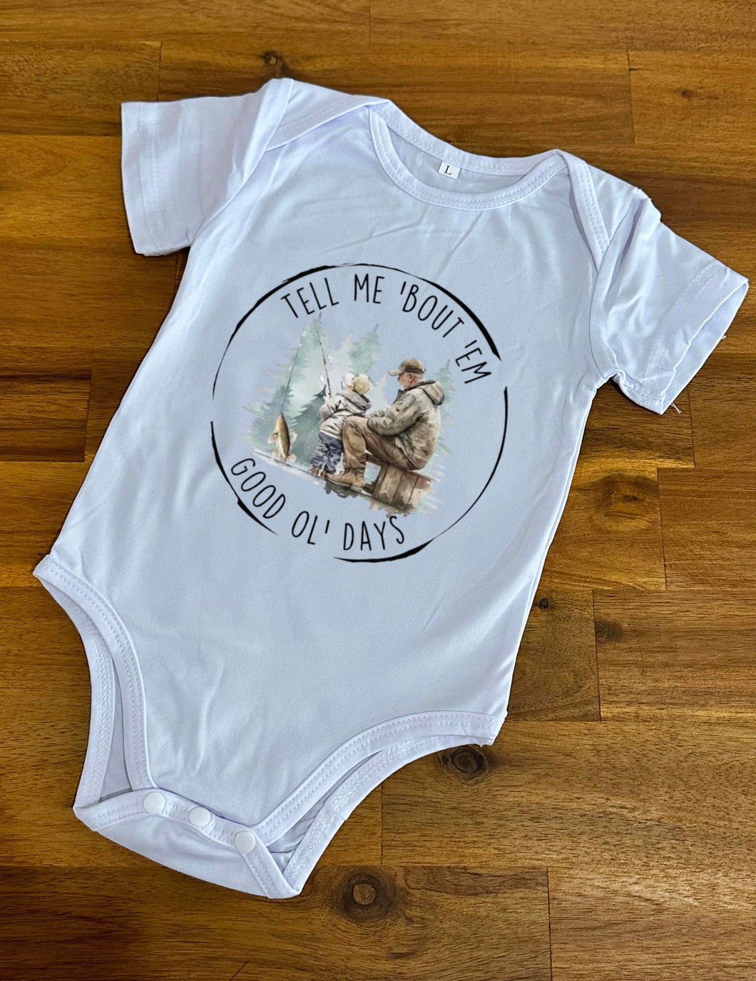 Country Onesie - Tell Me ‘Bout ‘Em