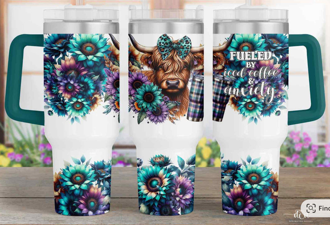 40oz Tumbler - Fueled