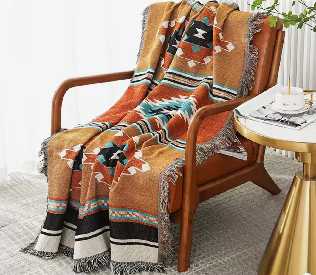 PRE-ORDER - Aztec Throw Blanket (12)