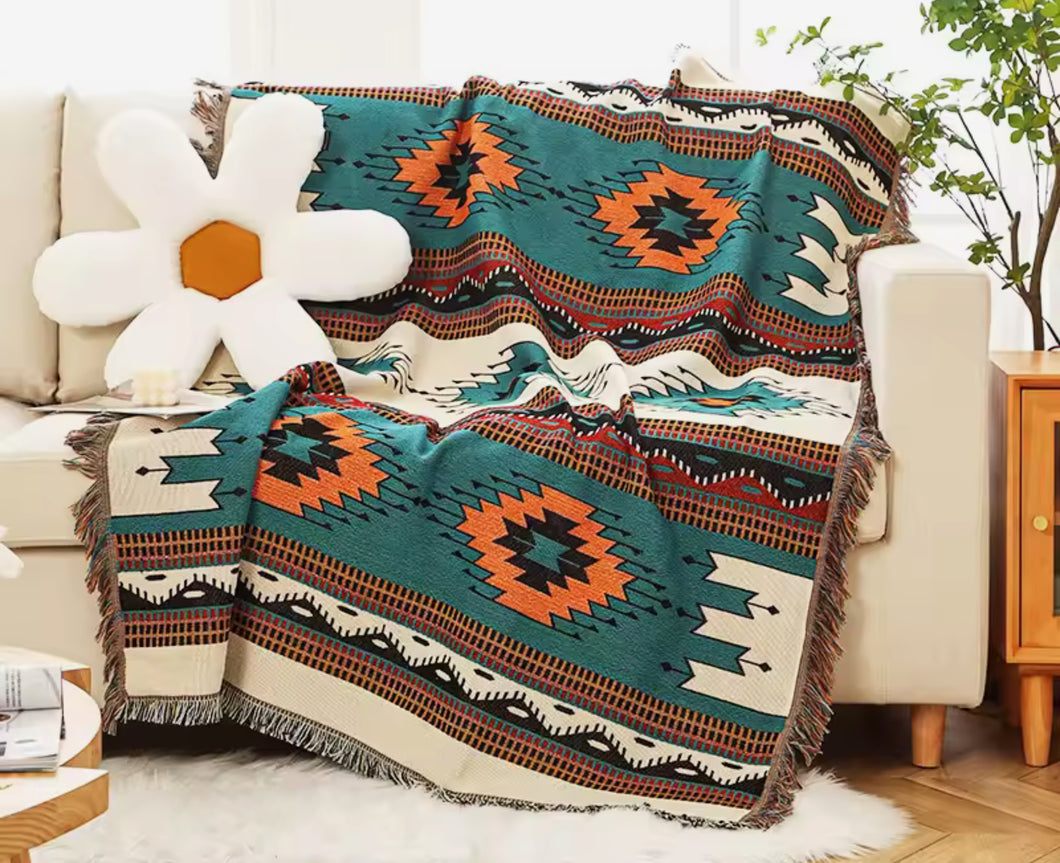 PRE-ORDER - Aztec Throw Blanket (10)