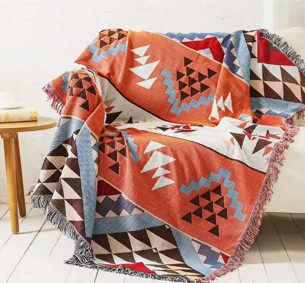 PRE-ORDER - Aztec Throw Blanket (5)